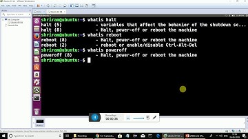 20. poweroff,half,reboot in Linux