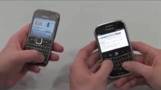 Nokia E71 vs. Blackberry Bold 9000