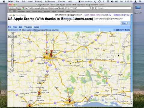 Working with Google Fusion