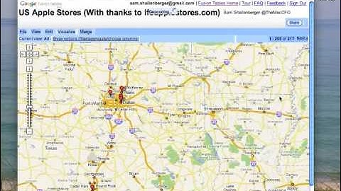 Working with Google Fusion