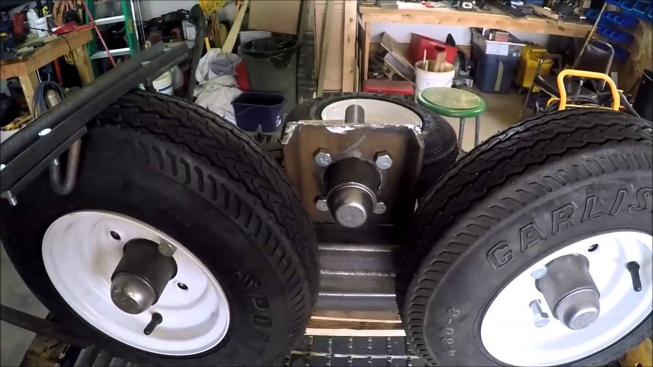 Custom Tracked Vehicle, Part 7 Walking Beam Construction YouTube