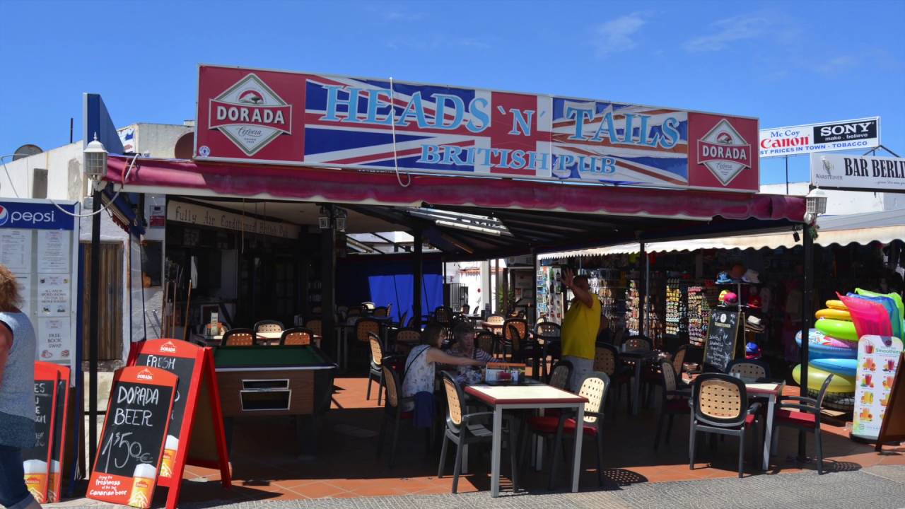 Heads & Tails British Bar, Las Americas YouTube