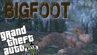 GTA 5: (Bigfoot) Real or Fake | CONFIRMED [Easter Egg]