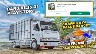 INDONESIAN CANTER TRUCK SIMULATOR GAME?? JUST RELEASED ON THE PLAY STORE, THE GRAPHICS ARE AWESOME 😱 screenshot 2