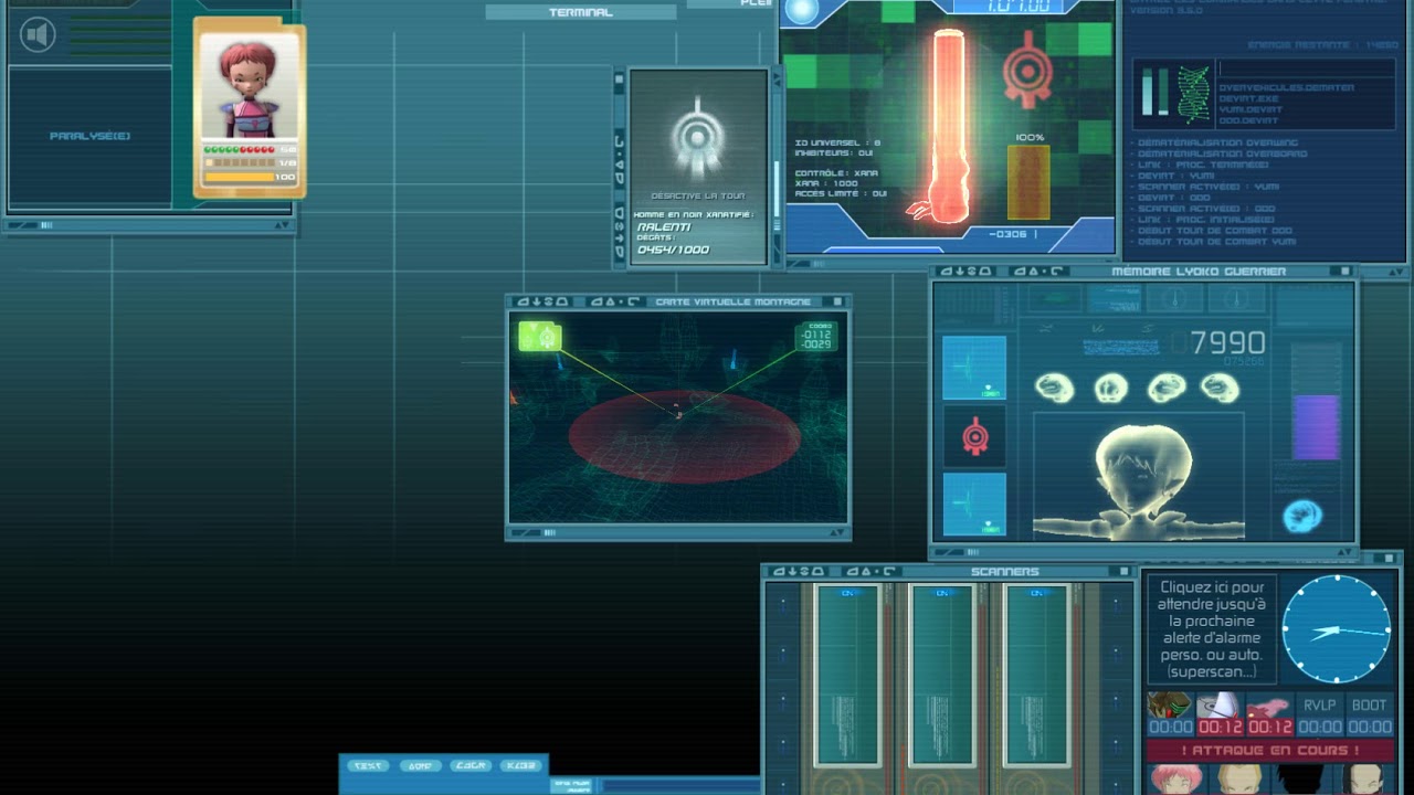 Code Lyoko IFSCL Destruction du territoire Montagne - YouTube