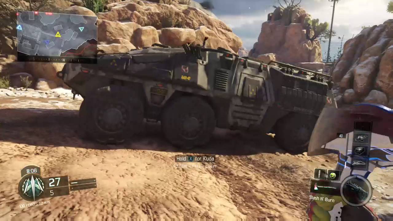 Bo3 New Melee Weapon (Slash N Burn)