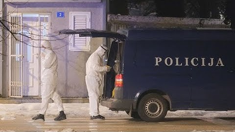 Napadač mrtav dok je 12 ubijeno u pucnjavi u Crnoj Gori