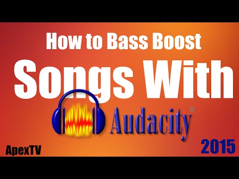 How to Bass Boost Songs with Audacity