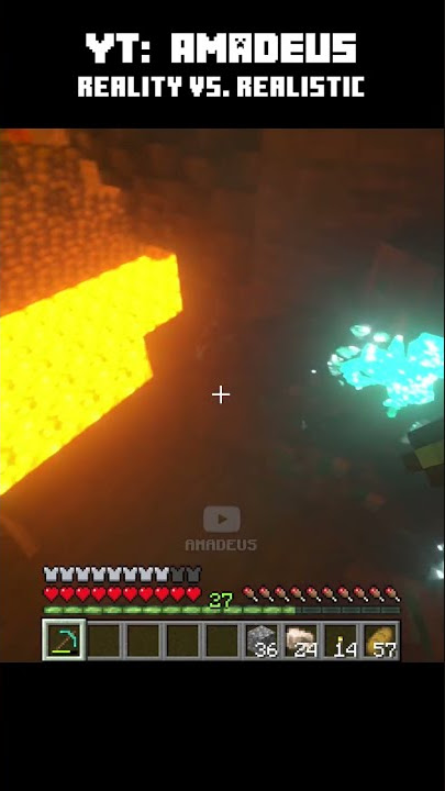 Reality vs. Realistic Minecraft #viral #shorts #minecraft