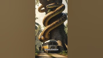 Mysterious | Python snake wrapped around a large, haunted tree #snake #mysteriou