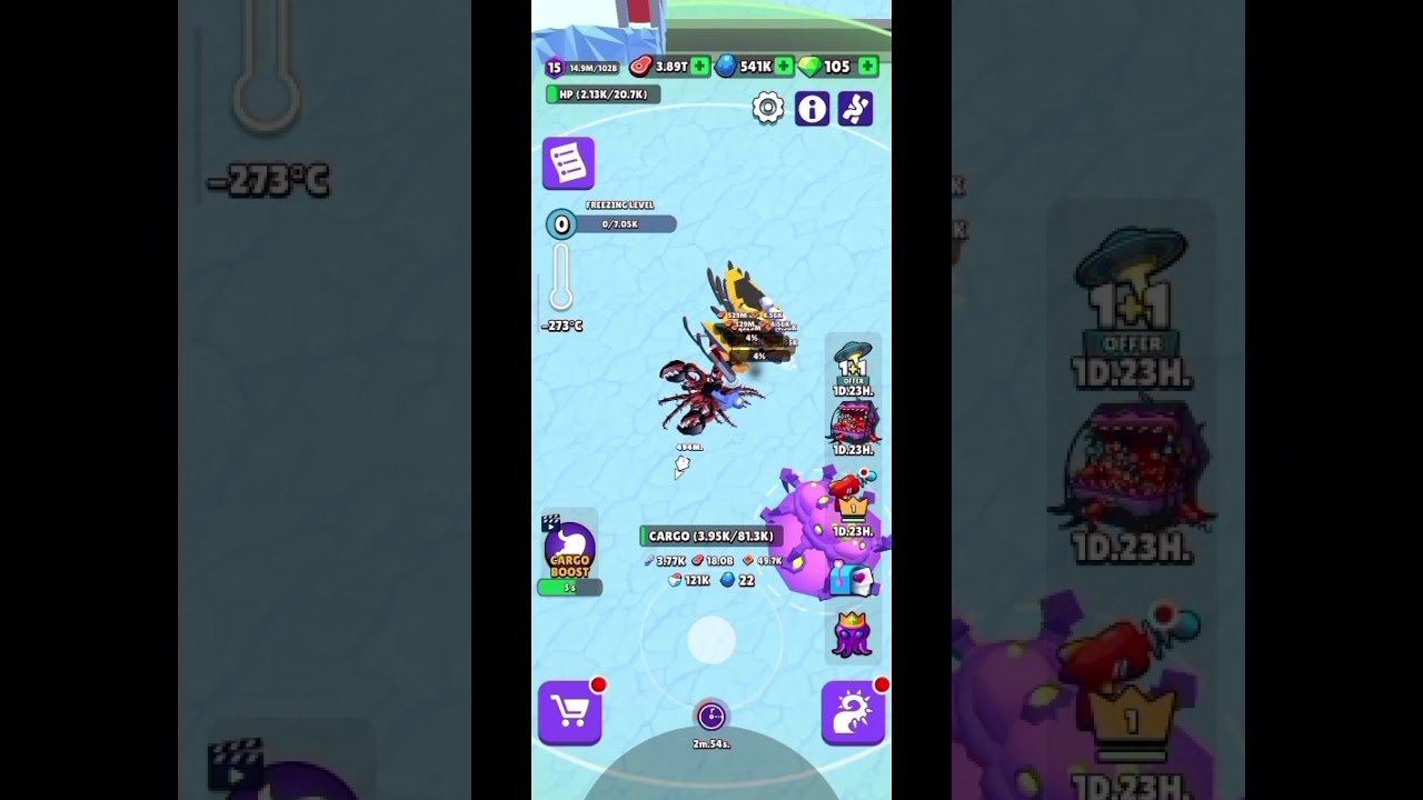 Alien Invasion finalmente nível 15. 🤣