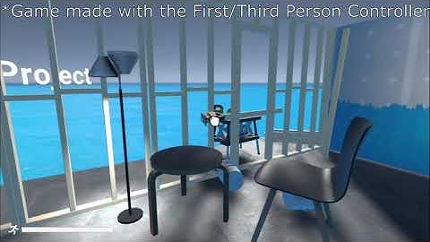 Unity First/Third Person Controller with Pickable Objects - Showcase