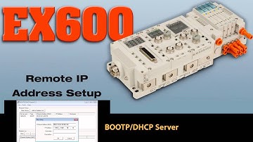 EX600 Ethernet IP Setup Session 2 - IP Address