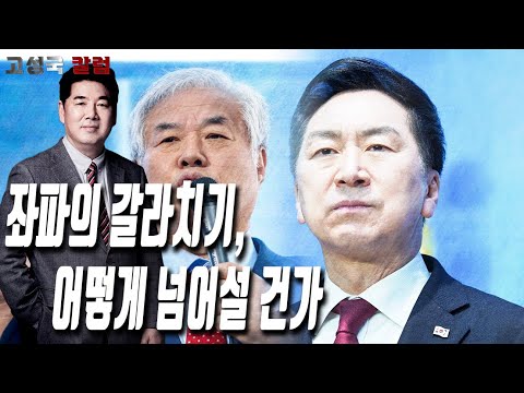 [고성국 칼럼] 좌파의 갈라치기, 어떻게 넘어설 건가