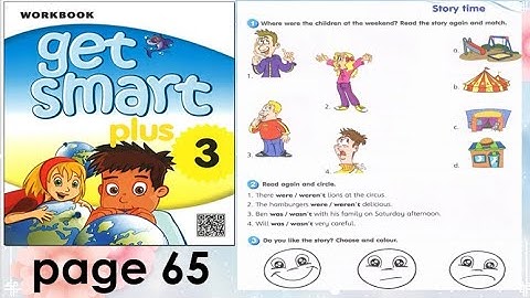 Get Smart Plus 3 : Module 8 Where were you yesterday? (workbook page 65)