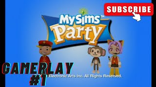 Bii plays My Sims Party Gameplay #1 Opening & Happy Festival