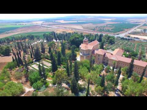 "My Israel" project 4K - Latrun Monastery and Ayalon Valley