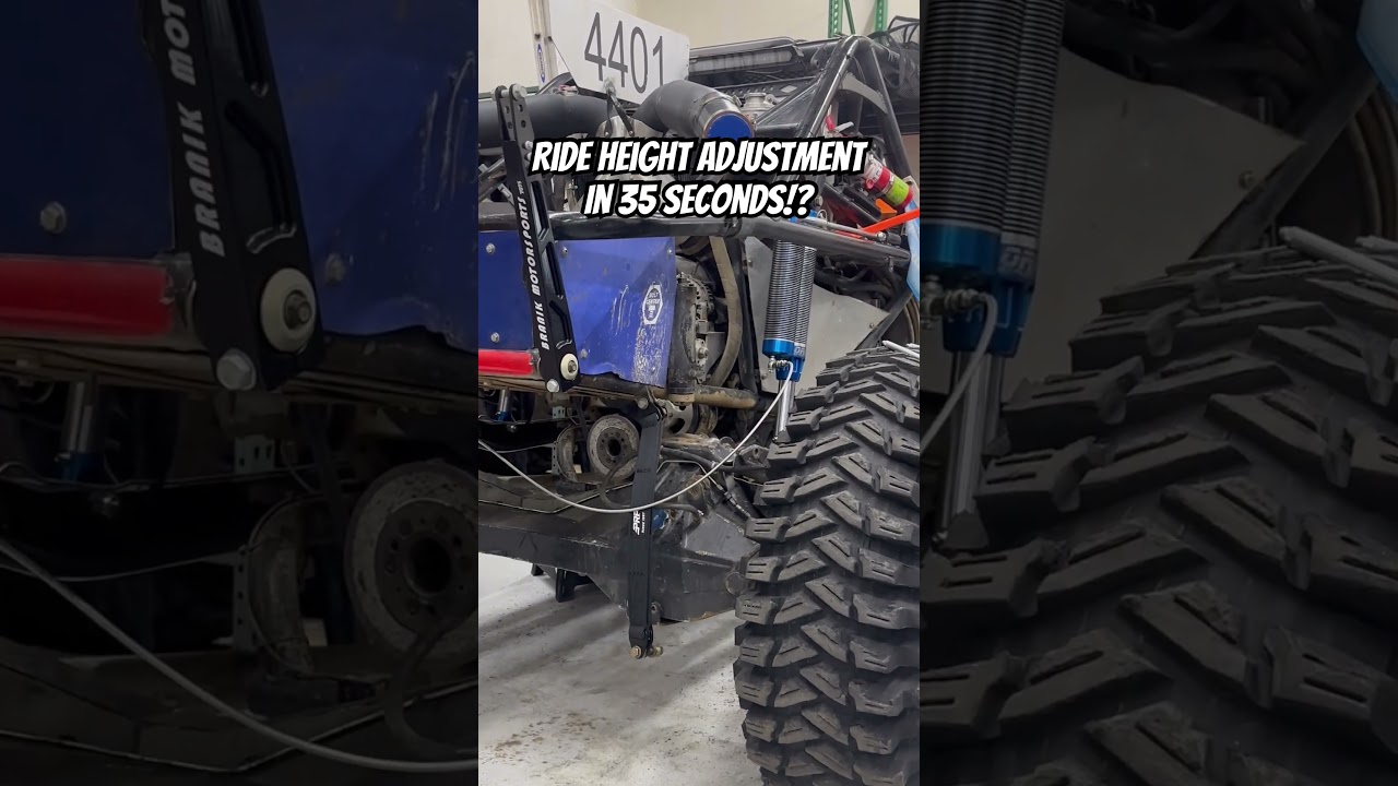 Ride Height Adjustment in 35.6 seconds!