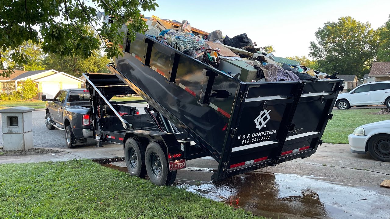 Hazmat-Level Dumpster Pickup – What Was in There?!