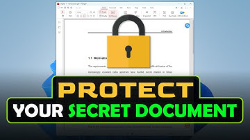 How To Password-Protect PDF File | How To Protect PDF Document With Password