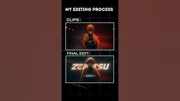 My Editing process #aftereffects #editing #demonslayer  #anime #zenitsu