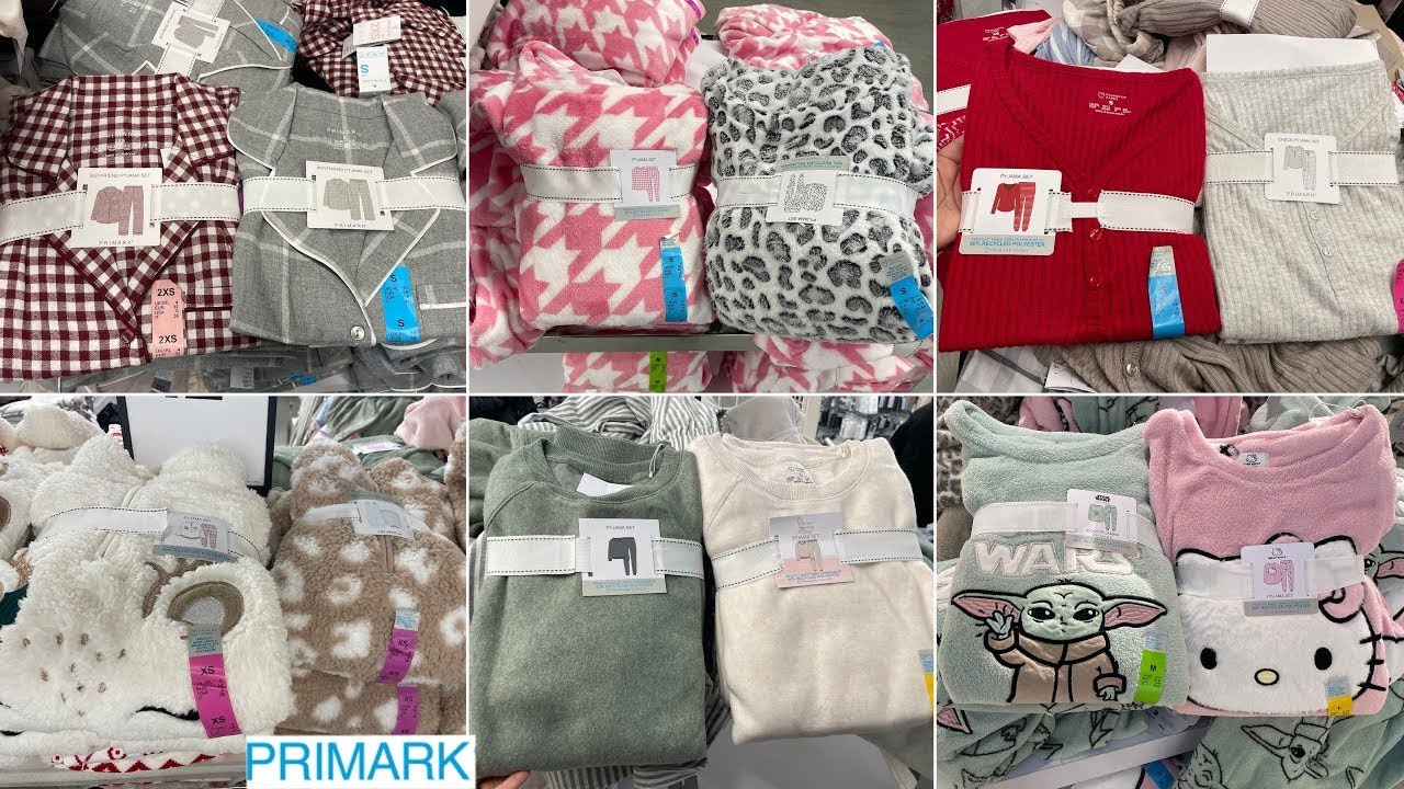 PRIMARK WOMEN’S PYJAMAS NEW COLLECTION / DECEMBER 2024