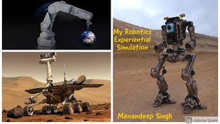 MY FIRST VIRTUAL ROBOTICS SIMULATION ....