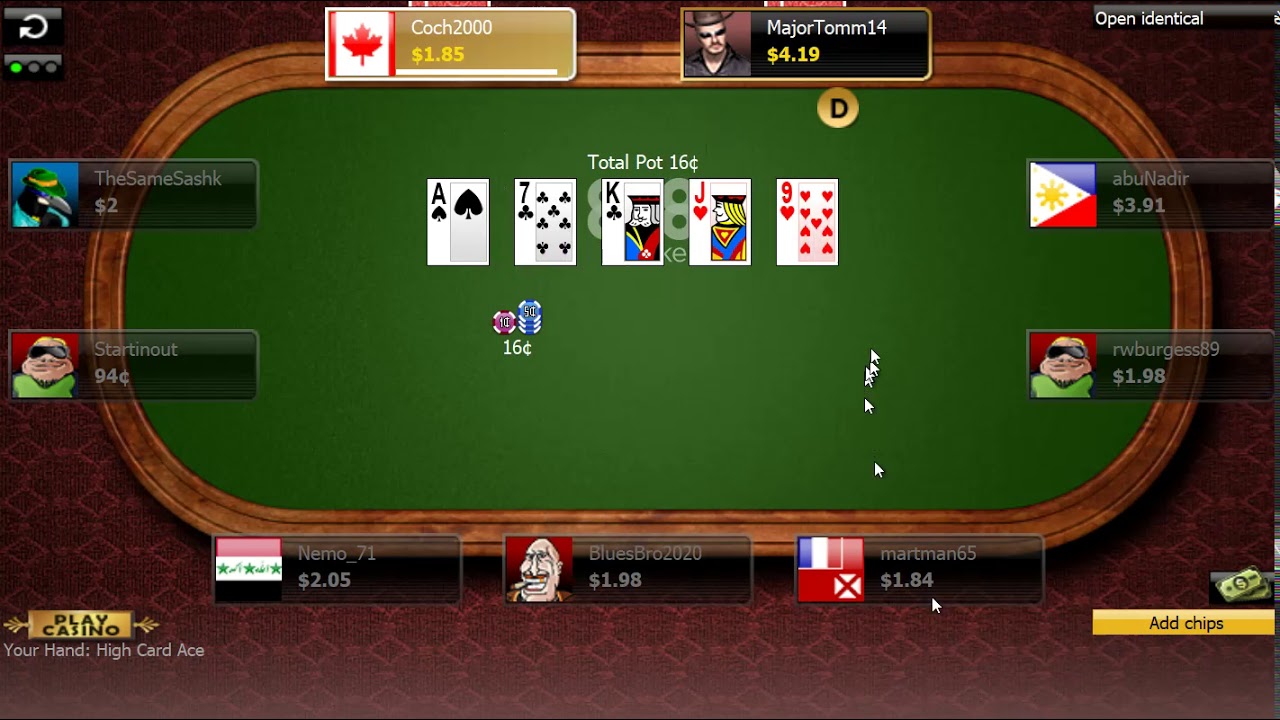 perla casino poker