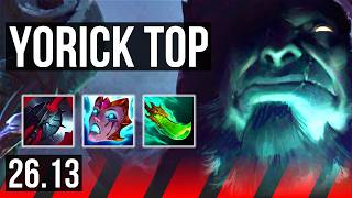 YORICK vs TEEMO (TOP) | 52K damage | EUW Diamond | 26.13