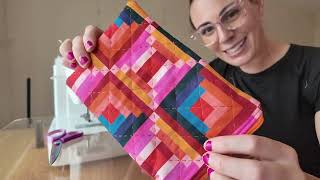 Quilt on the Babylock sashiko machine with me as a beginner!