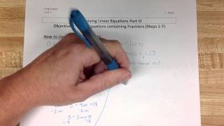 Mat 050 2.3 Objective 1 Part 1