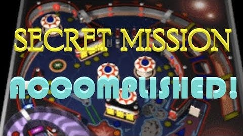 Beating Secret Mission with Tips in 3D Pinball Space Cadet!