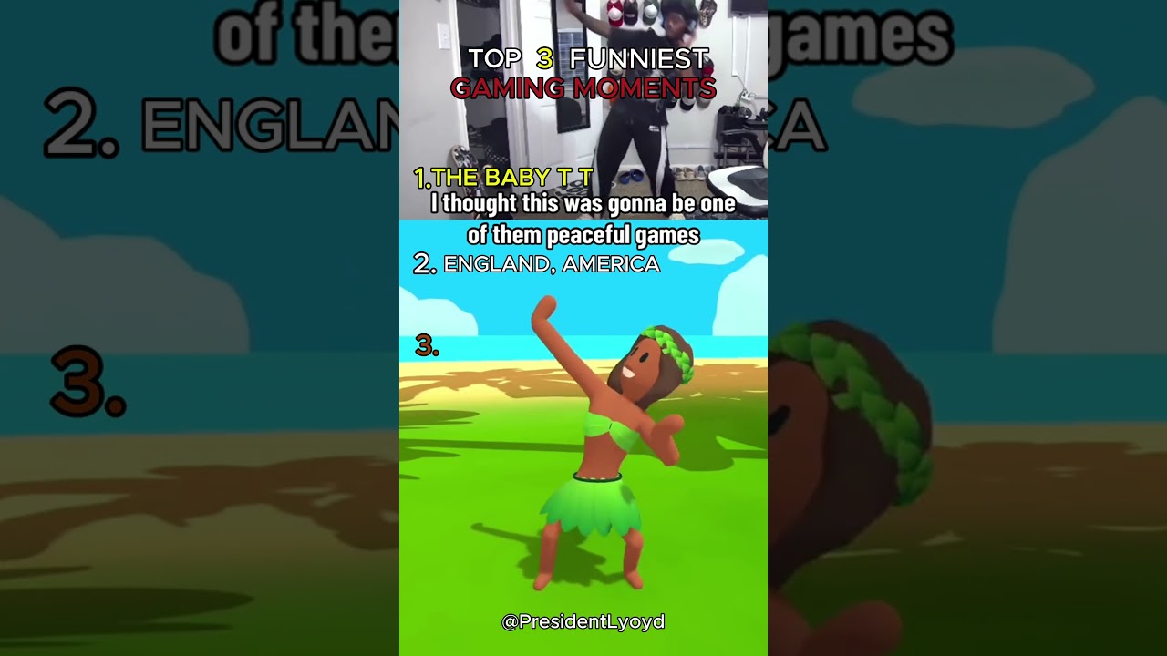 Top 3 Funniest Gaming Moments 😂🎮 | You’ll Rewatch These on Loop!