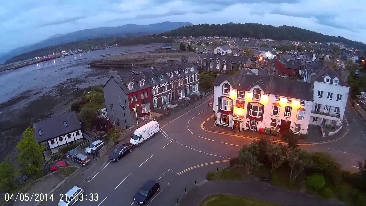 Phantom flight at twighlight Bangor pier 001