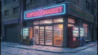 Cozy Winter & Dreamy Lofi | "snowy woods" - super88market [Soothing + Peaceful Lo-Fi]