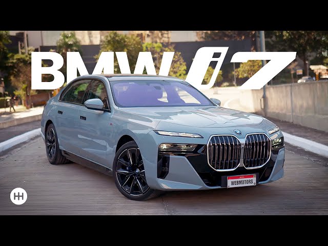 Video: UM CARRO COM CINEMA, CRISTAIS NO FAROL E QUE CUSTA MAIS DE R$ 1 MILHÃO!  🤩 TESTAMOS O BMW i7