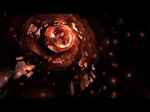 4K Dark Orange Tunnel - VJ EFFECT #AAVFX Moving Background