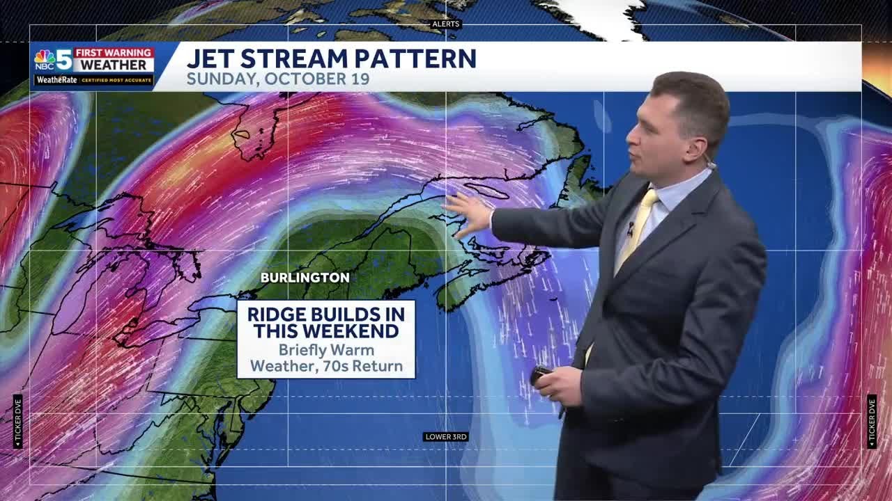 Gradually warming up this weekend, staying dry (10-16-25) - YouTube