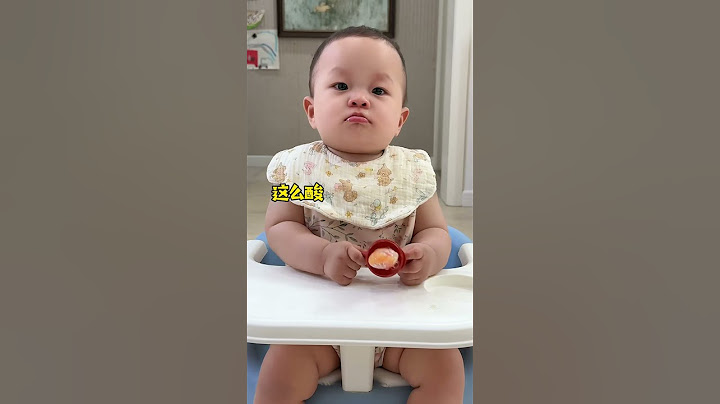 The human cub who is so sour that he scolds #Little Wang's brother #Cute baby
