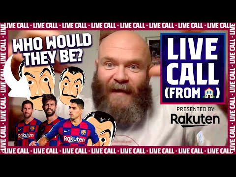 HELSINKI casts the Barça players in Money Heist (LIVE CALL with Darko Peric presented by Rakuten)
