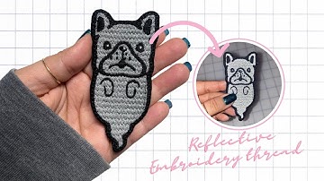 Vlog: Trying out the Reflective Embroidery thread from New Brothread! | Yesenia