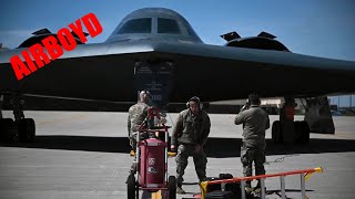 B-2 Stealth Bomber Hot Pit Refuel • Whiteman Air Force Base