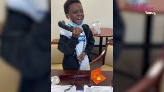 Elementary student sings impressive rendition of national anthem