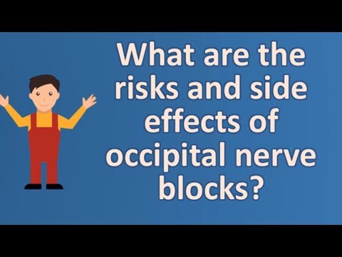 Video: Blok Saraf Occipital: Prosedur, Manfaat, Dan Efek Samping