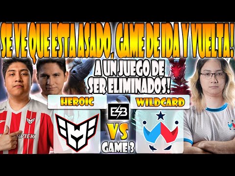 HEROIC VS WILDCARD BO3[GAME 3]WISPER, SCOFIELD, YUMA VS YAMSUN, RCY -PGL WALLACHIA SEASON 5-DOTA-ESB