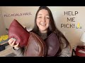Which Portland Leather Koala Should I Keep?! 3 Bags, Same Size, Different Colors 💜