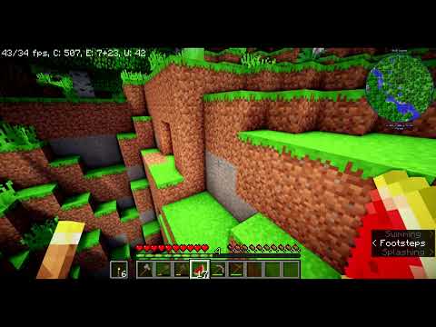 Playing Minecraft while listening to CreepsMcPasta (unedited footage) - Playing Minecraft while listening to CreepsMcPasta (unedited footage)