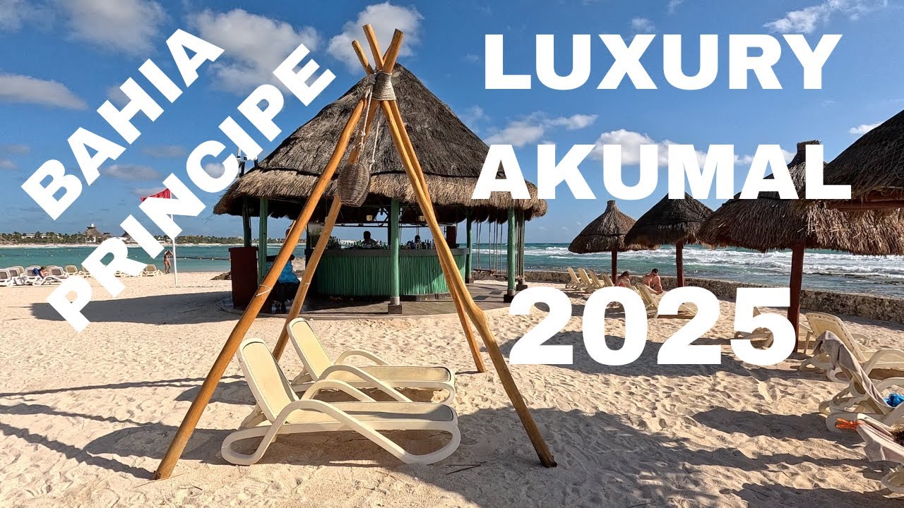 Bahia Principe Luxury Akumal Walkaround 2025 Cancun Mexico Beach ...