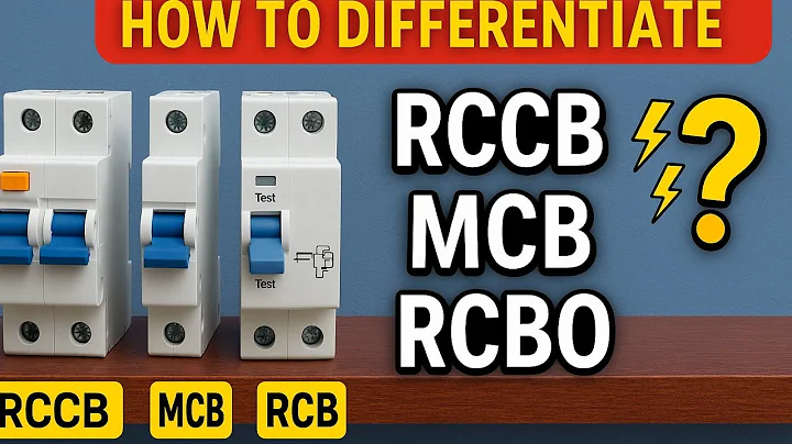 MCB vs MCCB vs RCCB vs ELCB vs RCBO | Complete Difference Explained | @electricalwithrohit