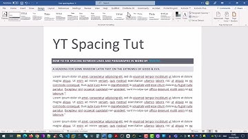 Quick guide to mastering line and paragraph spacing in Microsoft Word